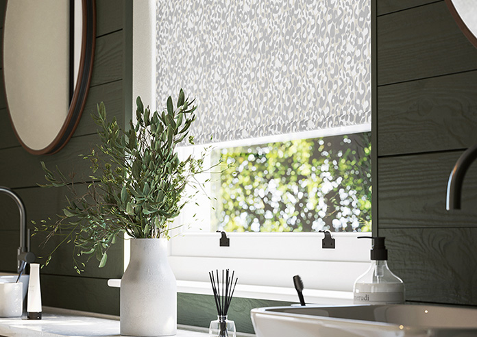 Leopard, Kitty Grey - Twist&Fit Roller Blind - Image 5
